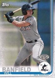 2019 Topps Pro Debut Base Set Will Banfield #181 card