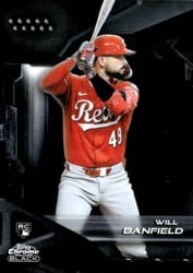 2026 Topps Chrome Black Base Set Will Banfield #106 card