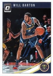 2018-19 Donruss Optic Base Set Will Barton #80 card