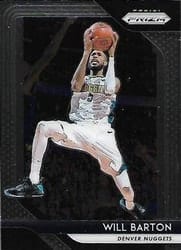 2018-19 Panini Prizm Base Set Will Barton #102 card