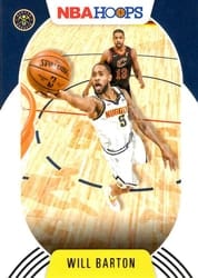 2020-21 Hoops Base Set Will Barton #129 card