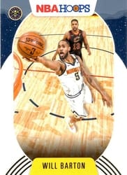 2020-21 Hoops Winter Base Set Will Barton #129 card