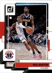 2022-23 Donruss Base Set Will Barton #88 card
