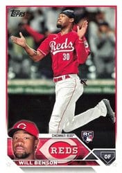2023 Topps Base Set Will Benson #339 card
