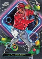 2023 Topps Cosmic Chrome Base Set Will Benson #200 card