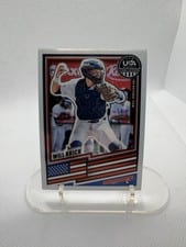 2026 Panini Stars and Stripes Prizm USA Will Brick Ruby Wave #136 card