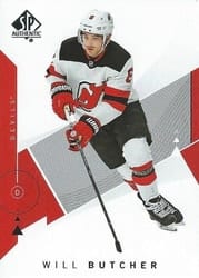2018-19 SP Authentic Base Set Will Butcher #48 card