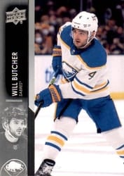 2021-22 Upper Deck Base Set Will Butcher #519 card