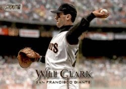 2019 Stadium Club Base Set Will Clark #300 card