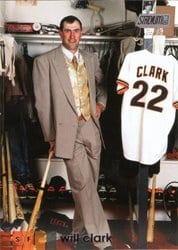 2020 Stadium Club Base Set Will Clark #200 card