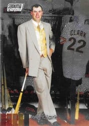2020 Stadium Club Chrome Base Set Will Clark #200 card
