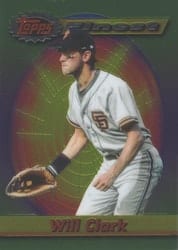 2021 Finest Flashbacks Base Set Will Clark #210 card