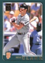 2021 Topps Archives Base Set Will Clark #225 card