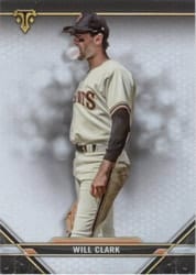 2021 Topps Triple Threads Base Set Will Clark #39 card