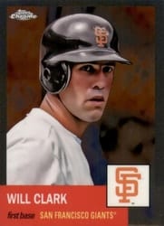 2022 Topps Chrome Platinum Anniversary Base Set Will Clark #294 card