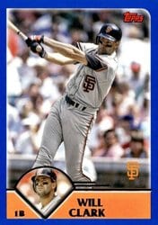 2023 Topps Archives Base Set Will Clark #213 card