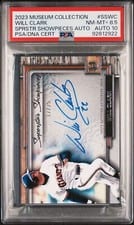 2023 Topps Museum Collection Superstar Showpieces Will Clark #SS-WC card