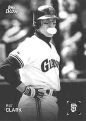 2025 Topps Black & White Base Set Will Clark #76 card