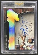 2025 Topps Five Star Five Time Signatures Will Clark #FTS-WC card