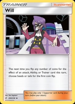 Cosmic Eclipse Will #208 card