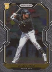 2021 Panini Prizm Base Set Will Craig #247 card