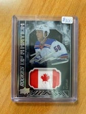 2023-24 SPx UD Black Pride of a Nation Autograph Patch Will Cuylle #PON-WC card