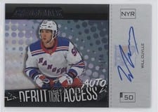 2023-24 Upper Deck Credentials Horizontal Debut Ticket Access Autograph Will Cuylle #DTAAH-WC card