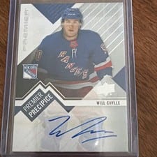 2023-24 Upper Deck Premier Premier Precipice Rookies Autograph Will Cuylle #PPR-WC card