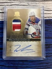 2023-24 Upper Deck The Cup Signature Materials Will Cuylle #SM-WC card