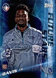 2019 Topps AAF Future Stars Will Davis #FS-15 card