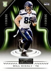 2018 Panini Playbook Base Set Will Dissly #196 card