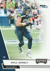 2020 Panini Playoff Base Set Will Dissly #103 card