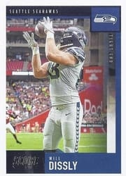 2020 Score Base Set Will Dissly #322 card