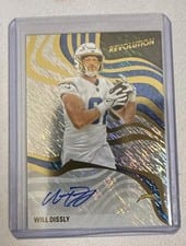 2025 Panini Revolution Revolution Signatures Will Dissly #43 card