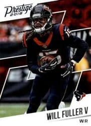 2018 Panini Prestige Base Set Will Fuller V #106 card