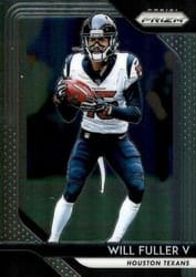 2018 Panini Prizm Base Set Will Fuller V #124 card