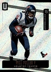 2019 Panini Unparalleled Base Set Will Fuller V #71 card