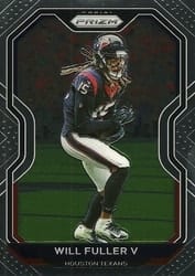 2020 Panini Prizm Base Set Will Fuller V #77 card