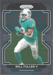 2021 Panini Prizm Base Set Will Fuller V #105 card