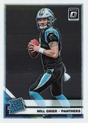 2019 Donruss Optic Base Set Will Grier #155 card