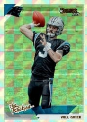 2019 Donruss The Rookies Will Grier #TR-5 card