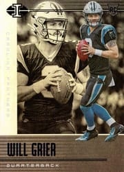 2019 Panini Illusions Base Set Will Grier #96 card