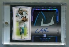 2019 Panini National Treasures Will Grier #169 card