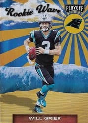 2019 Panini Playoff Rookie Wave Will Grier #9 card