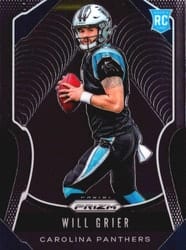 2019 Panini Prizm Base Set Will Grier #305 card