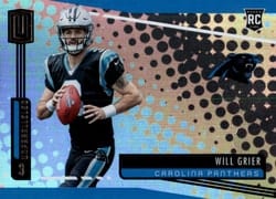 2019 Panini Unparalleled Base Set Will Grier #218 card