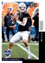 2019 Score NFL Draft 2019 Will Grier #DFT-24 card