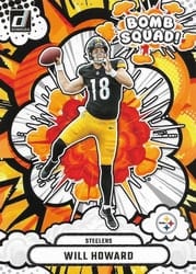 2025 Donruss Bomb Squad Will Howard #BS-WHD card