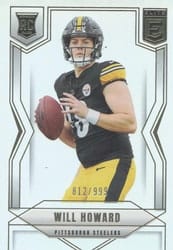 2025 Donruss Elite Base Set Will Howard #150 card