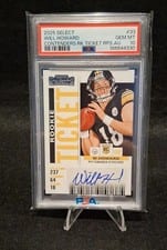 2025 Panini Select Contenders Rookie Ticket RPS Will Howard #33 card